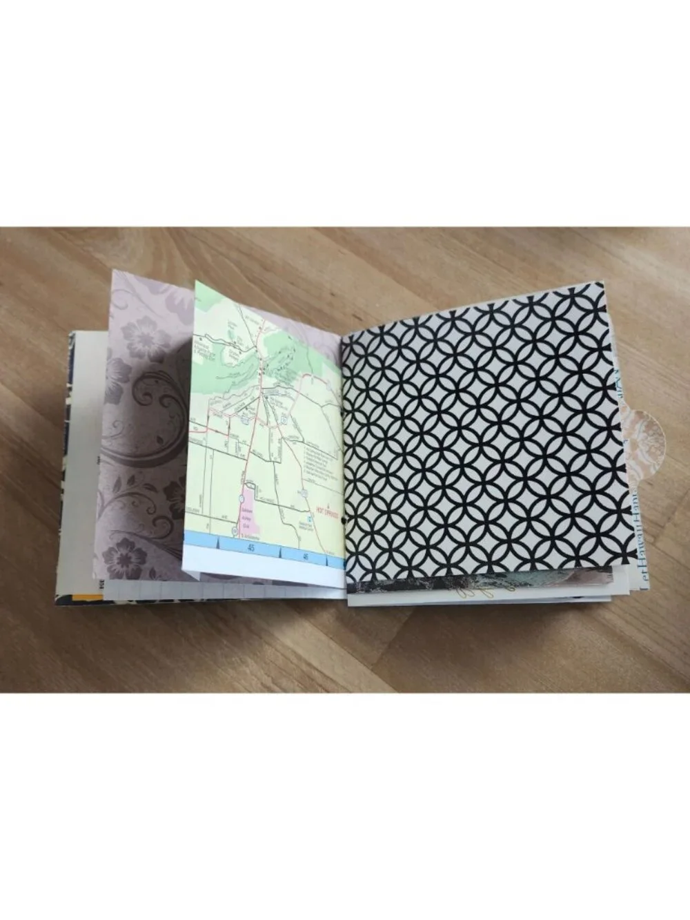 Junk Journal Travel Theme Handmade 60 pages